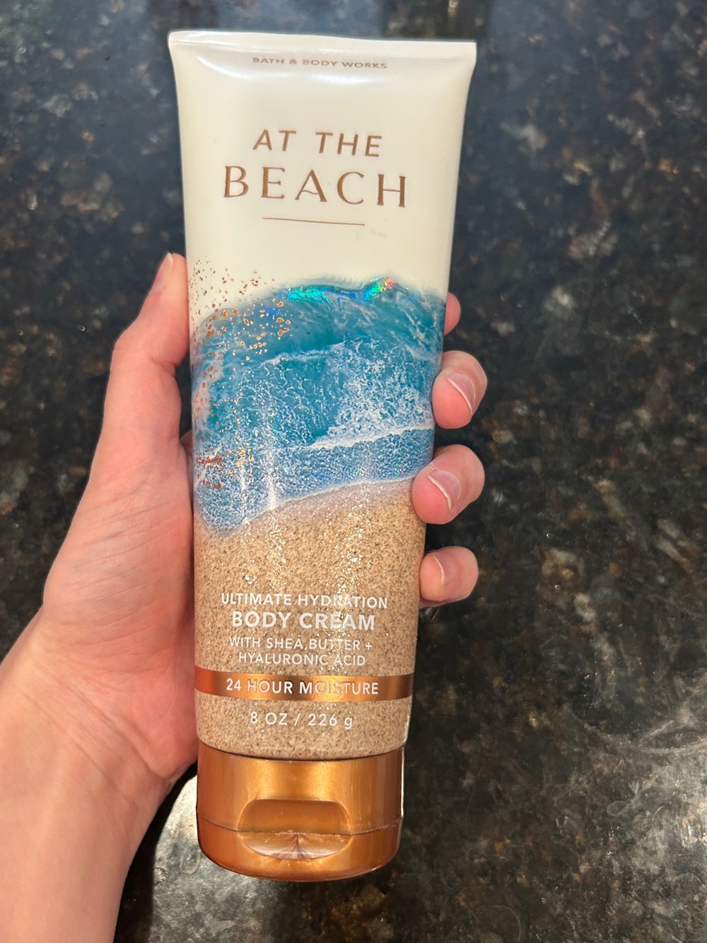 Bath & Body Works “At The Beach” Body Cream - Barely Used